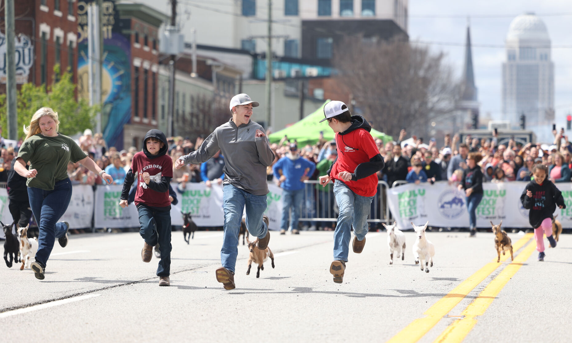 IMAGES | Goat races return for Nulu's Bock Fest in Louisville